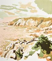 Fairfield Porter Isle au Haut Lithograph, Signed AP - Sold for $2,730 on 05-25-2019 (Lot 444).jpg